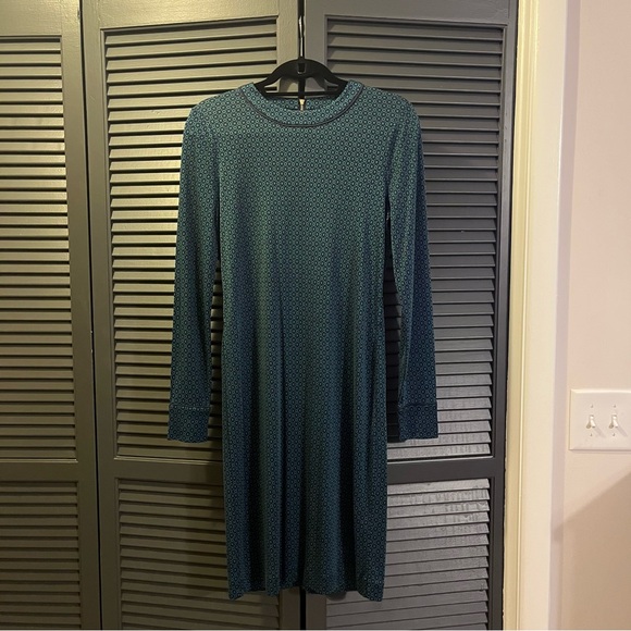 Tory Burch Silk Print Dress Size M - Picture 6 of 9